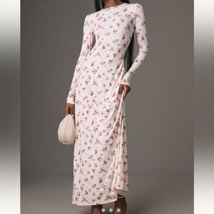 WeWoreWhat open back midi dress